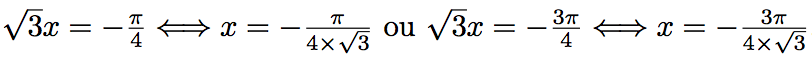 résolution d'une équation trigonométrique