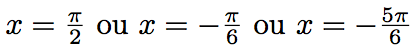 solution d'un sinus